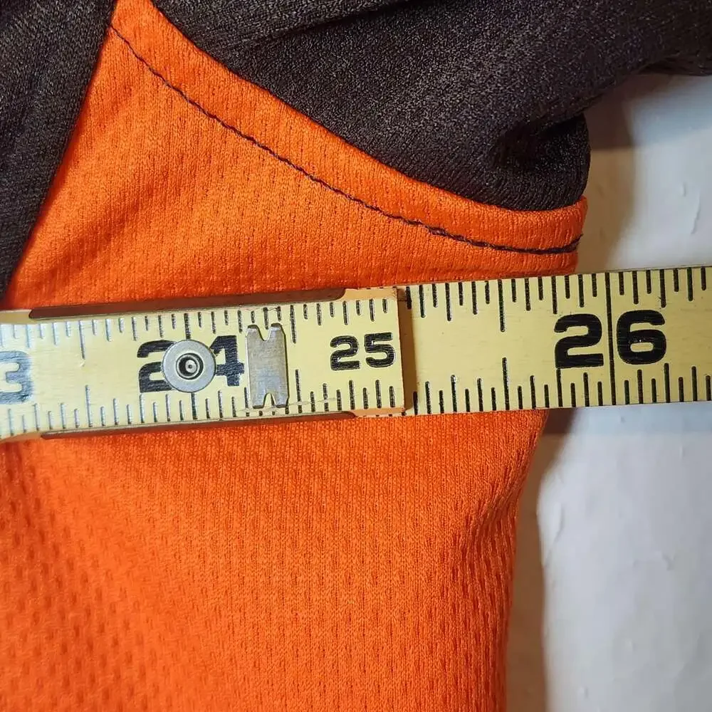 Cleveland Browns Jacket Mens Brown Orange NFL Football G-III Apparel Polyester